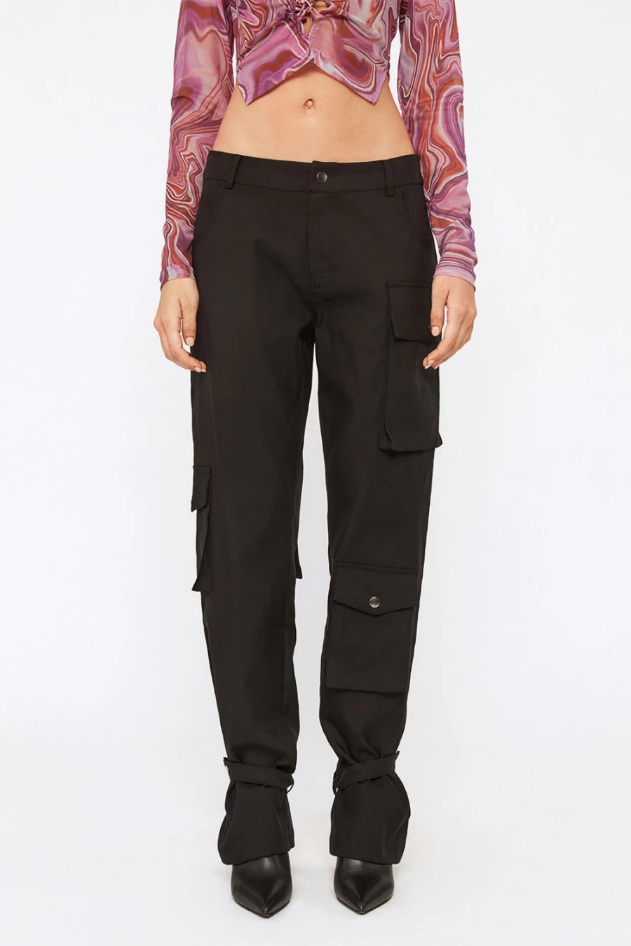 Bardot Women's Charlie Black Cargo Pants
