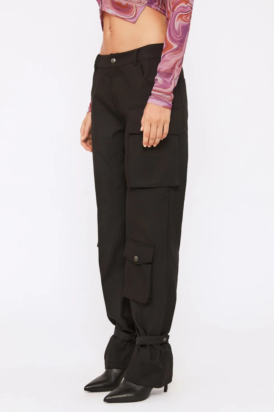 Bardot Women's Charlie Black Cargo Pants