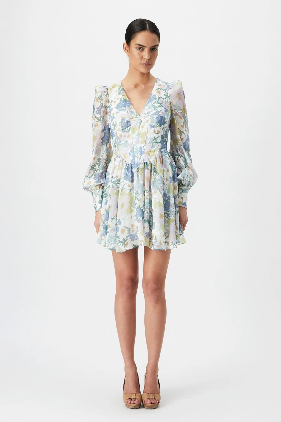 Bardot Women's Zelina Mini Dress in Spring Floral Print