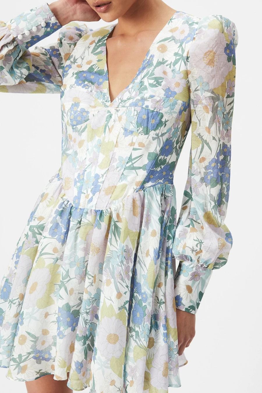 Bardot Women's Zelina Mini Dress in Spring Floral Print