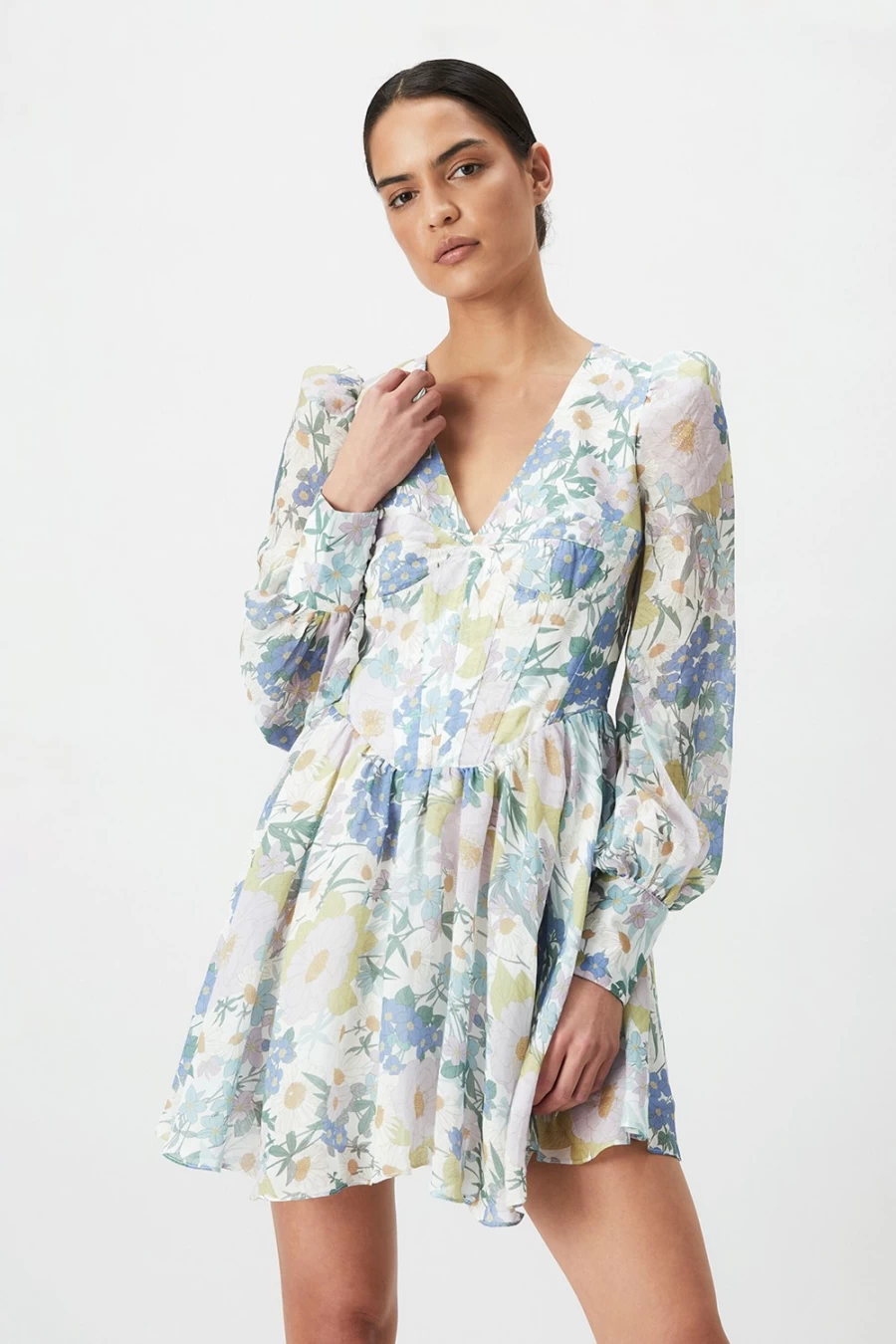 Bardot Women's Zelina Mini Dress in Spring Floral Print