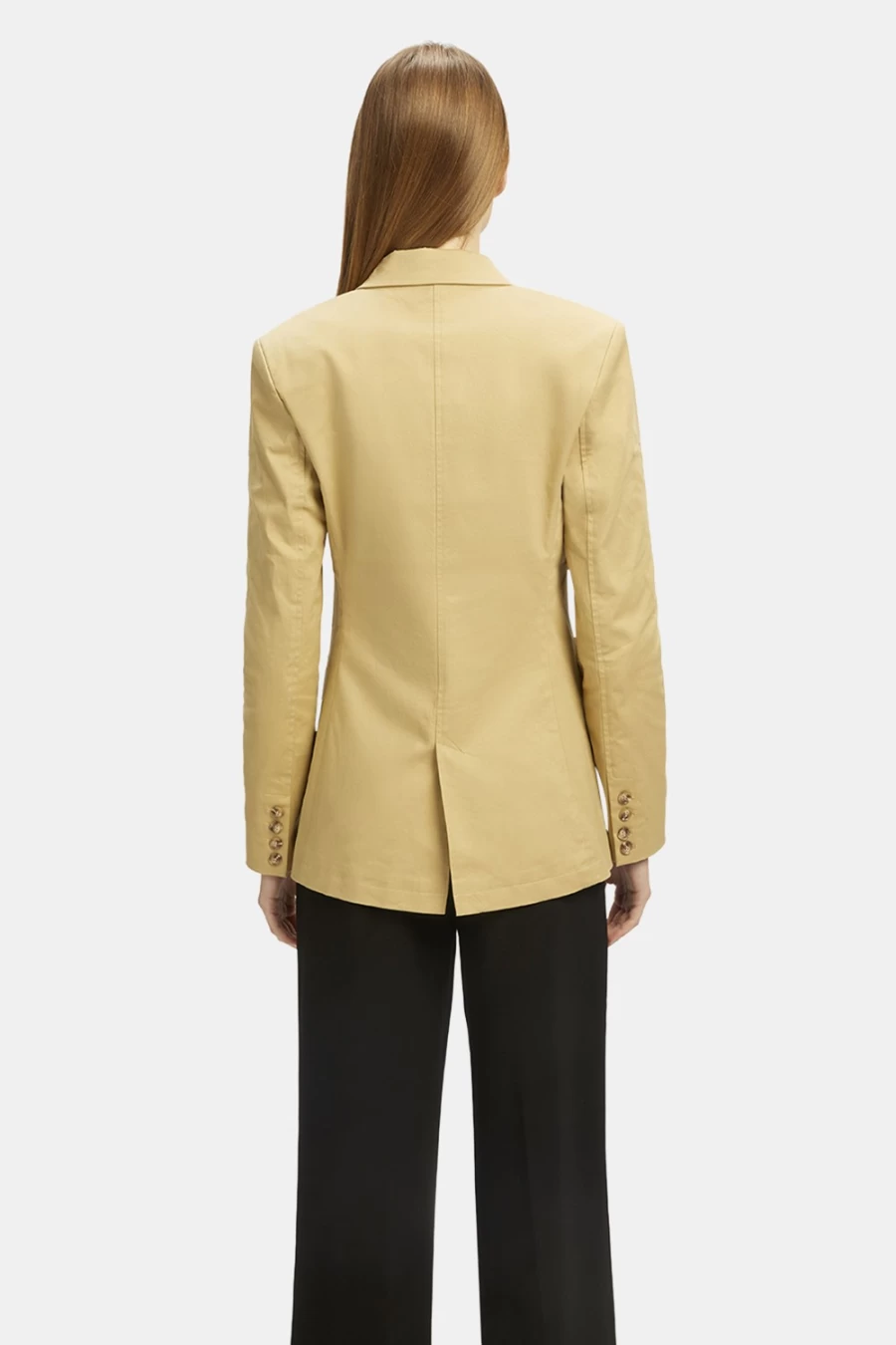 Bardot Women's Isidora Structured Blazer in Stone - Tailored Formal Jacket for Women