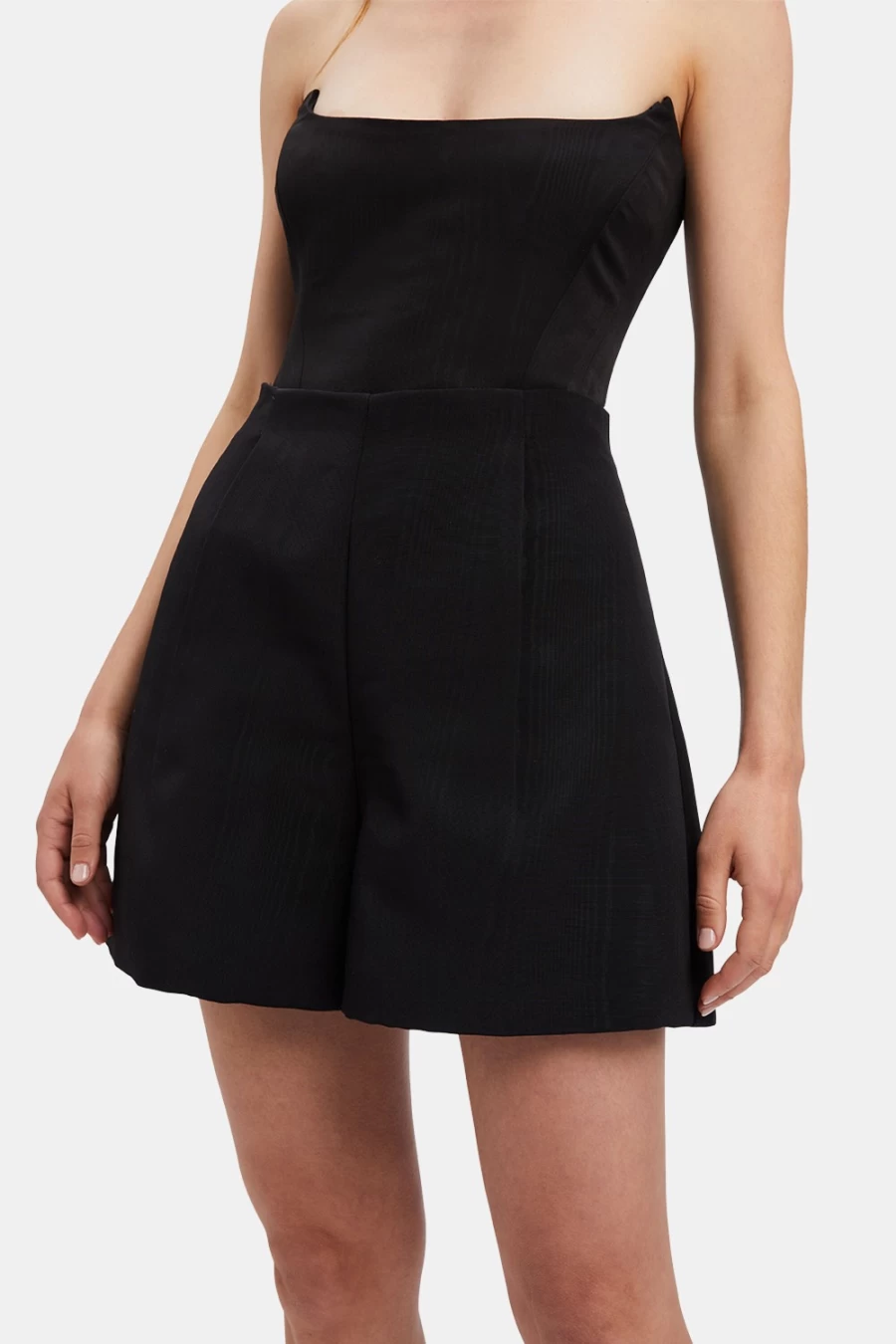 Bardot Women's Thea High Waisted Black Shorts