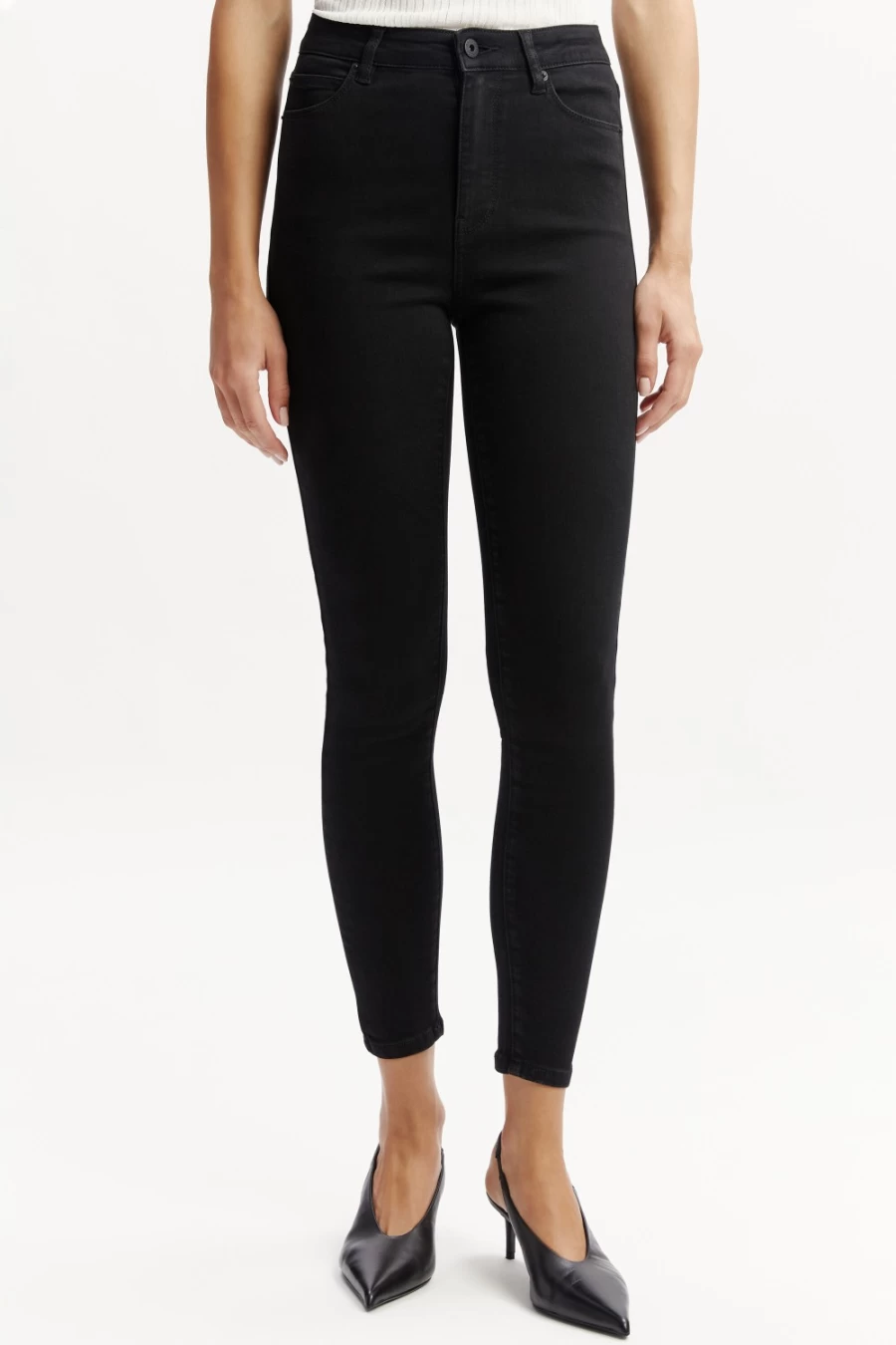 Bardot Women's Khloe High Rise Black Jeans
