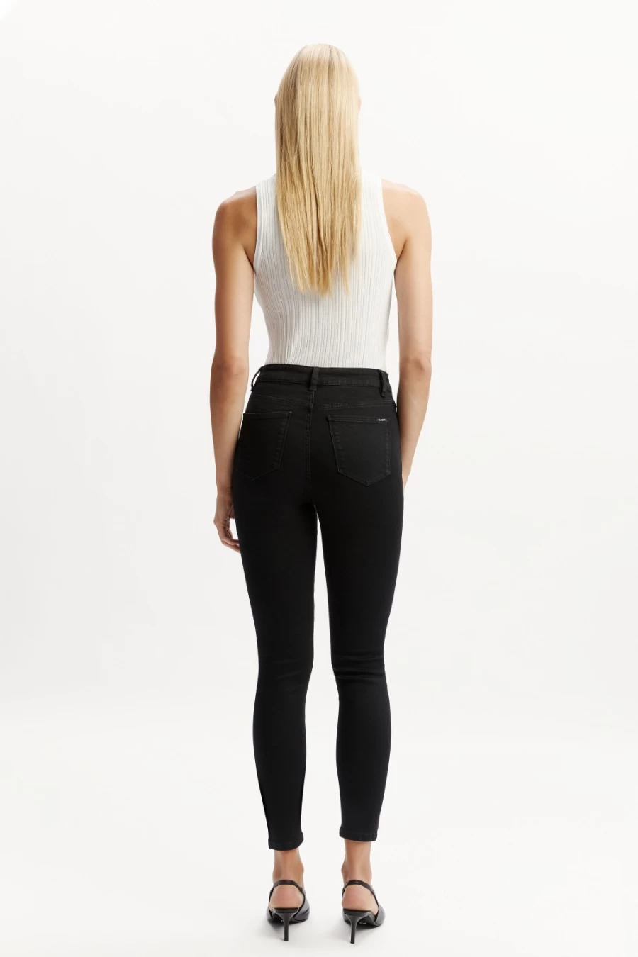 Bardot Women's Khloe High Rise Black Jeans