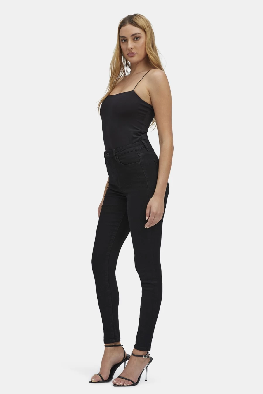 Bardot Women's Khloe High Rise Black Jeans