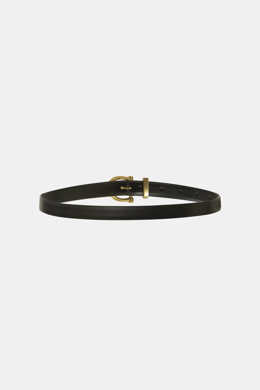 Bardot Women's Evie Belt in Black Gold - Stylish Leather Waist Belt for Women