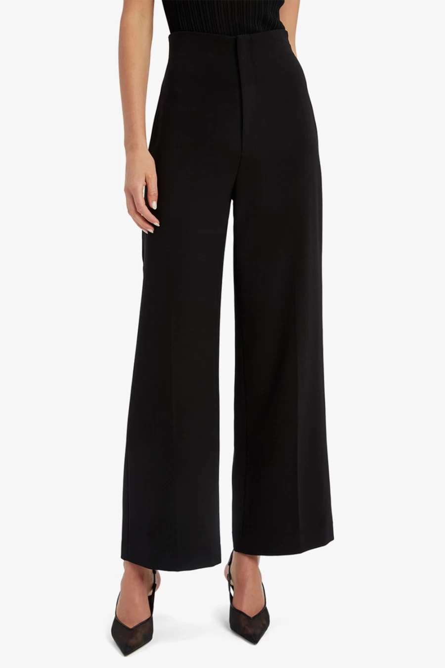 Bardot Women's Anna High Waist Black Pants