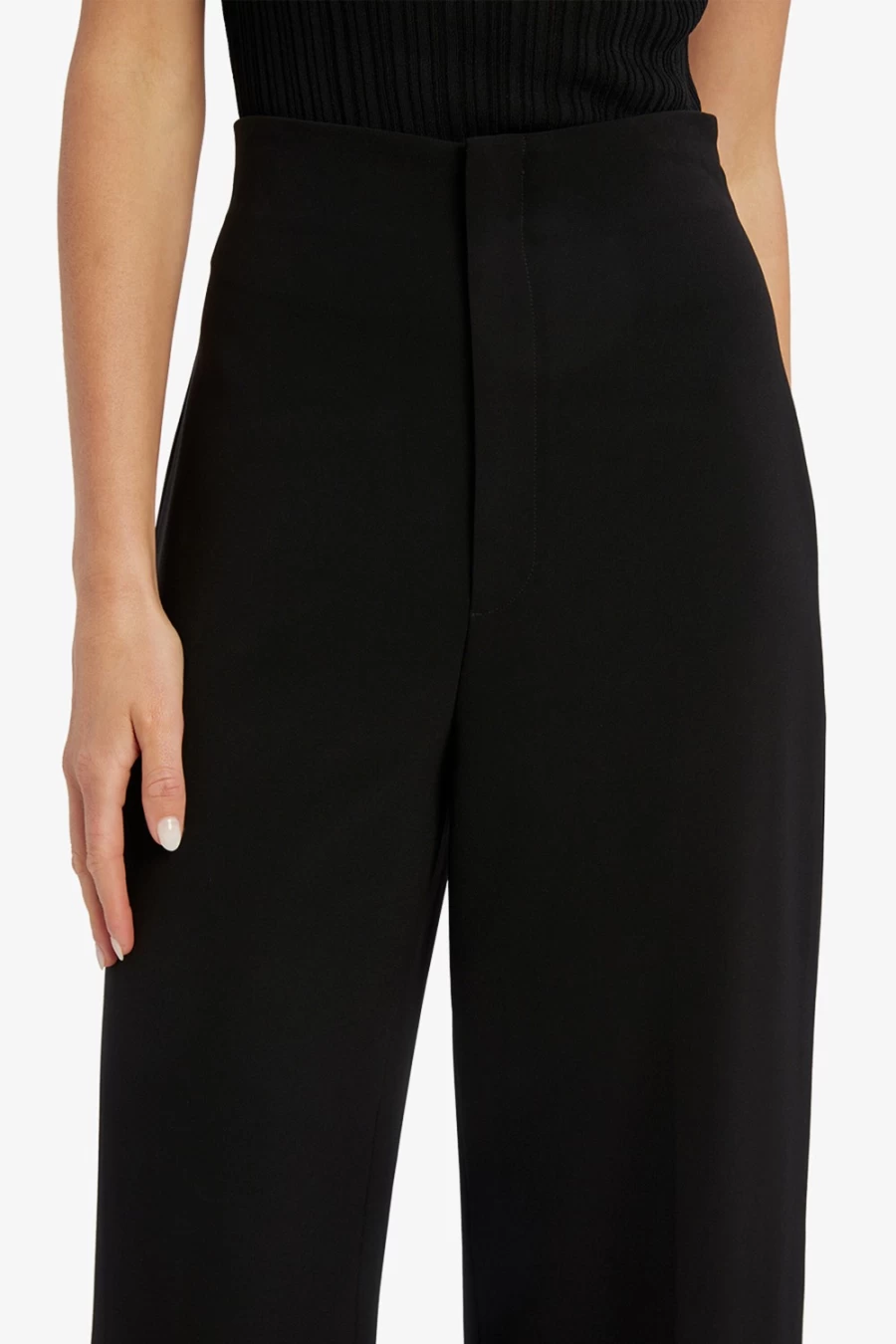 Bardot Women's Anna High Waist Black Pants
