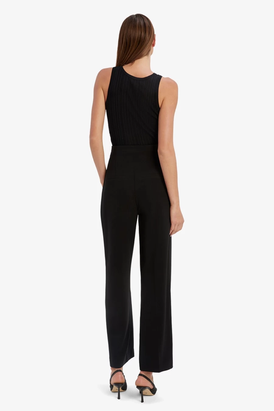 Bardot Women's Anna High Waist Black Pants