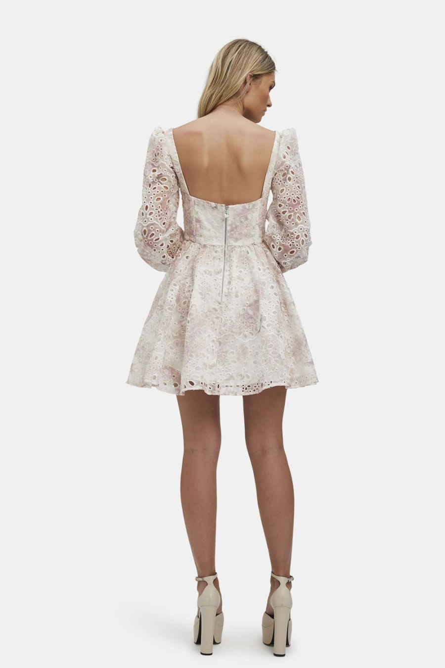 Bardot Women's Lila Flounce Dress in Autumn Floral - Elegant Ruffled Midi Dress