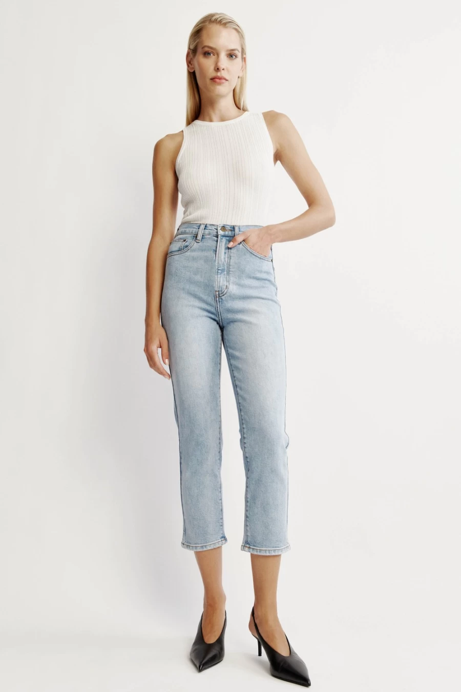 Bardot Women's Vintage Heidi Straight Leg Jeans