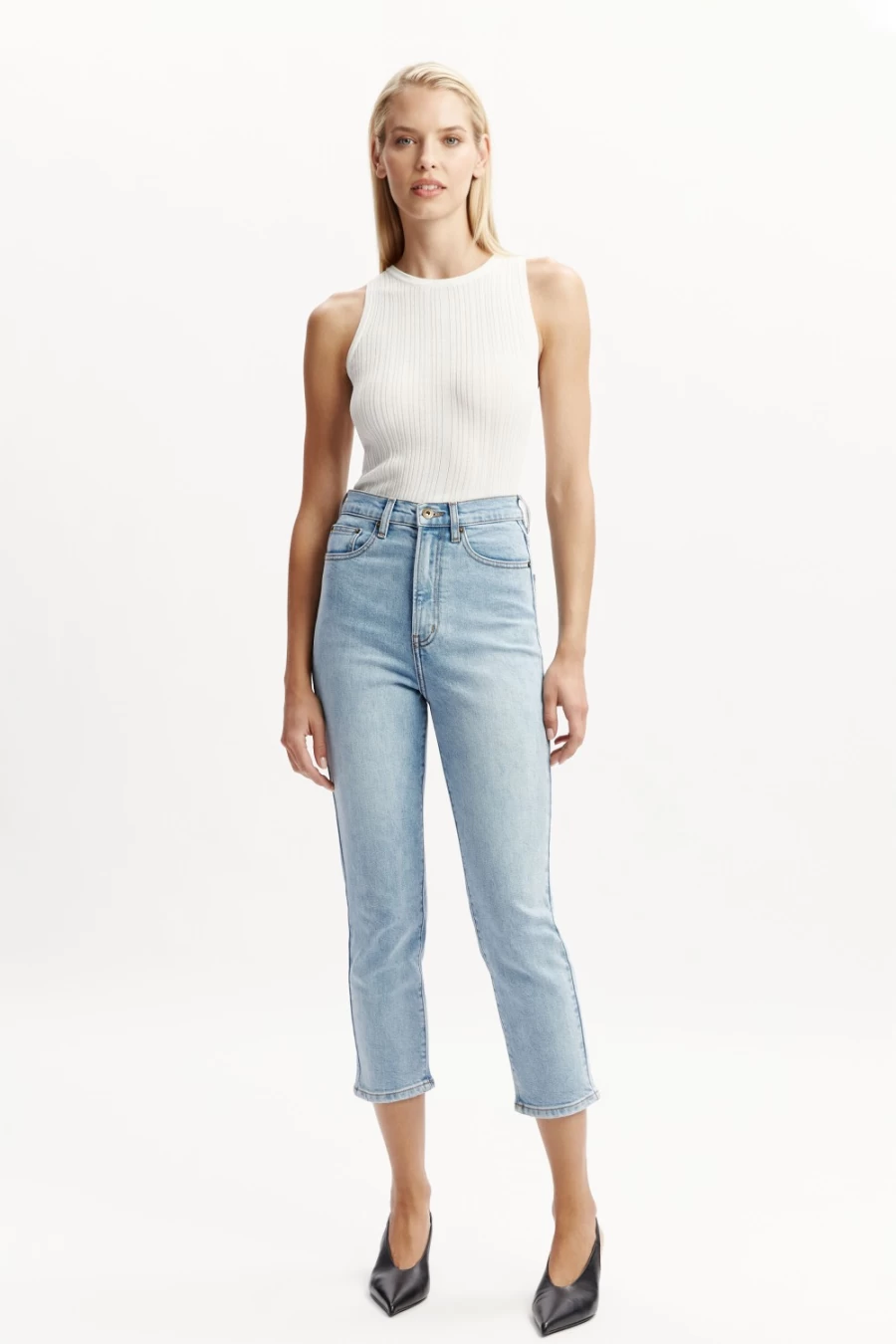 Bardot Women's Vintage Heidi Straight Leg Jeans