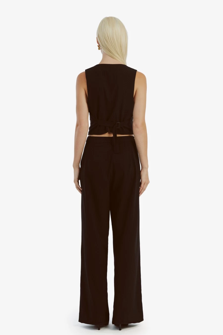 Bardot Women's Black Callista Vest - Sleek Sleeveless Layering Piece