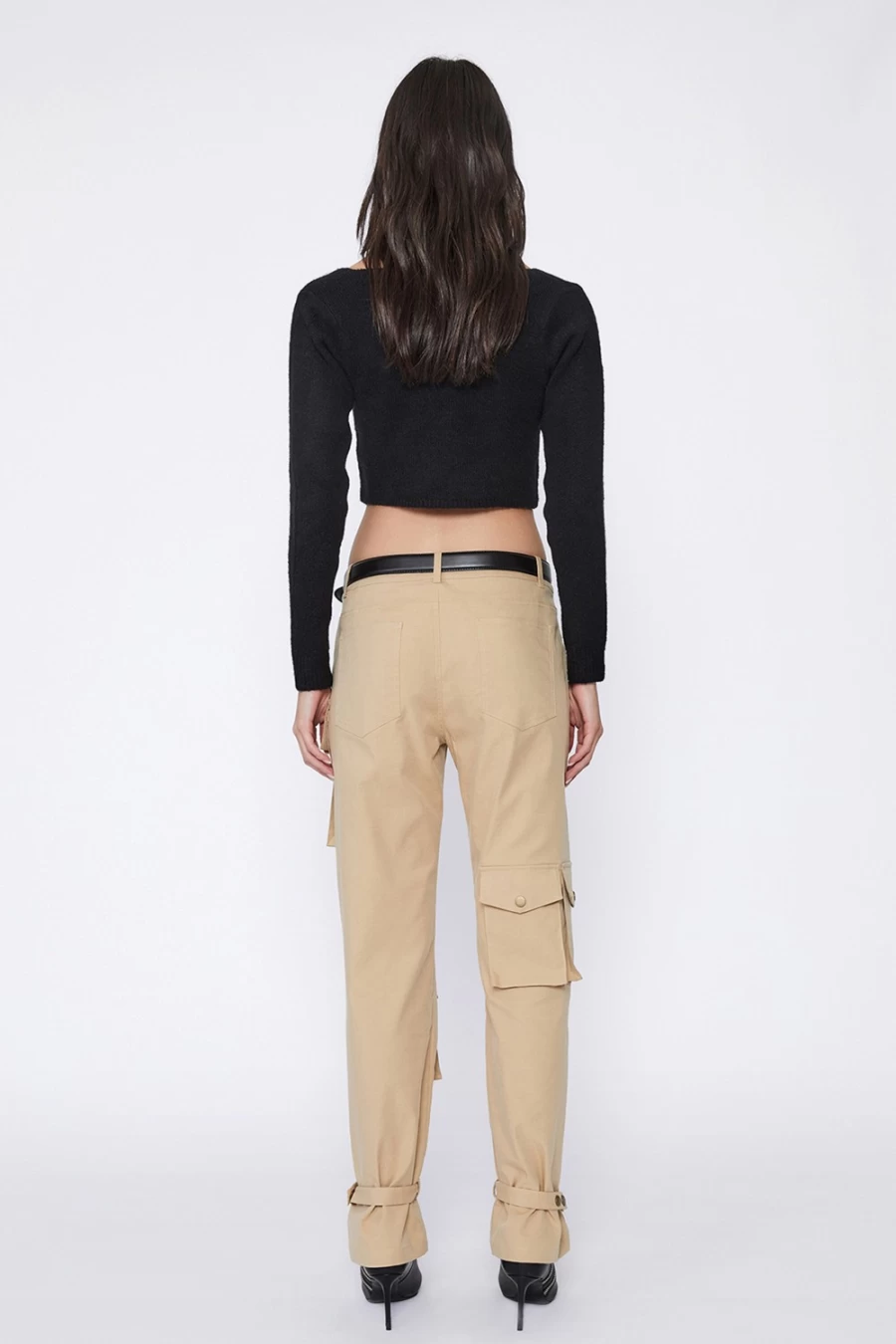 Bardot Women's Charlie Cargo Pants in Tan - Stylish & Functional Cargo Trousers