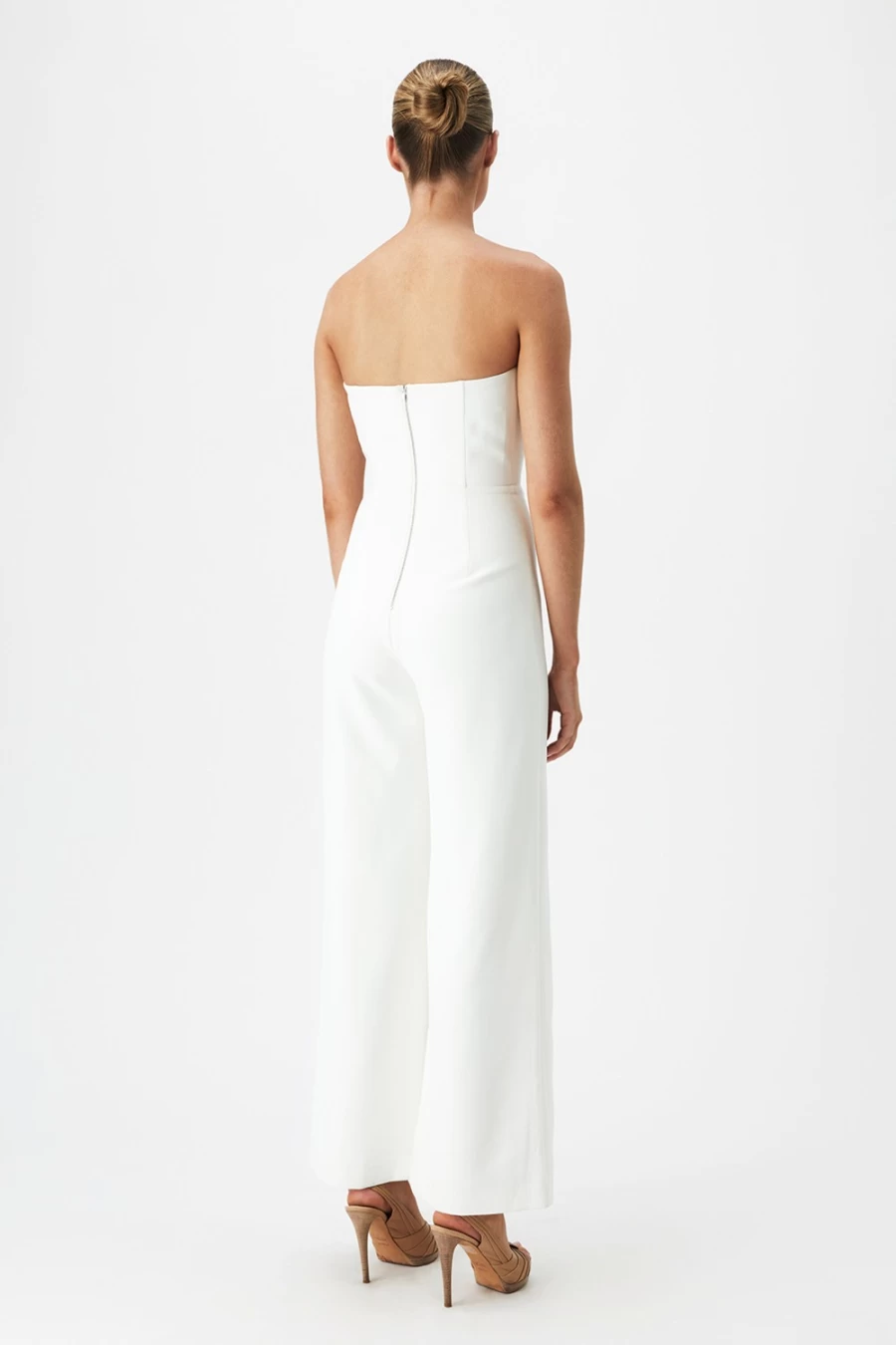 Bardot Women's Ivory Cassian Tailored Pantsuit - Elegant Formal Suit for Women