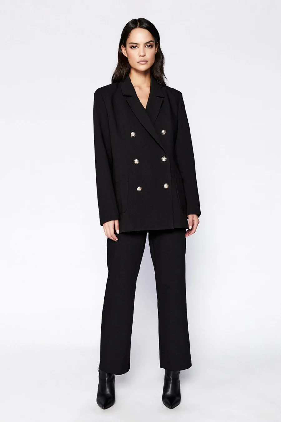 Bardot Women's Black Odyssey Blazer - Classic Tailored Jacket for Stylish Outfits