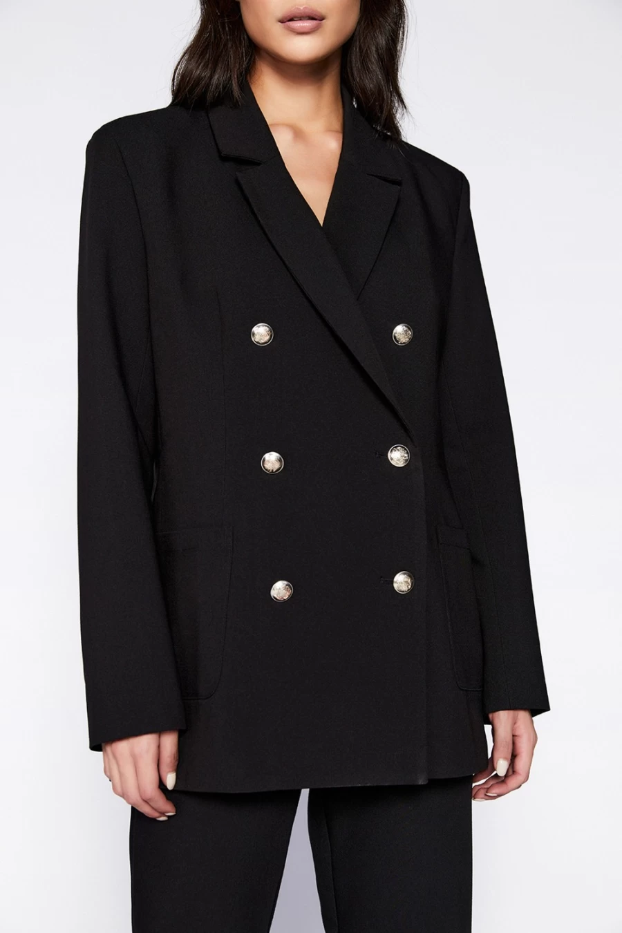 Bardot Women's Black Odyssey Blazer - Classic Tailored Jacket for Stylish Outfits