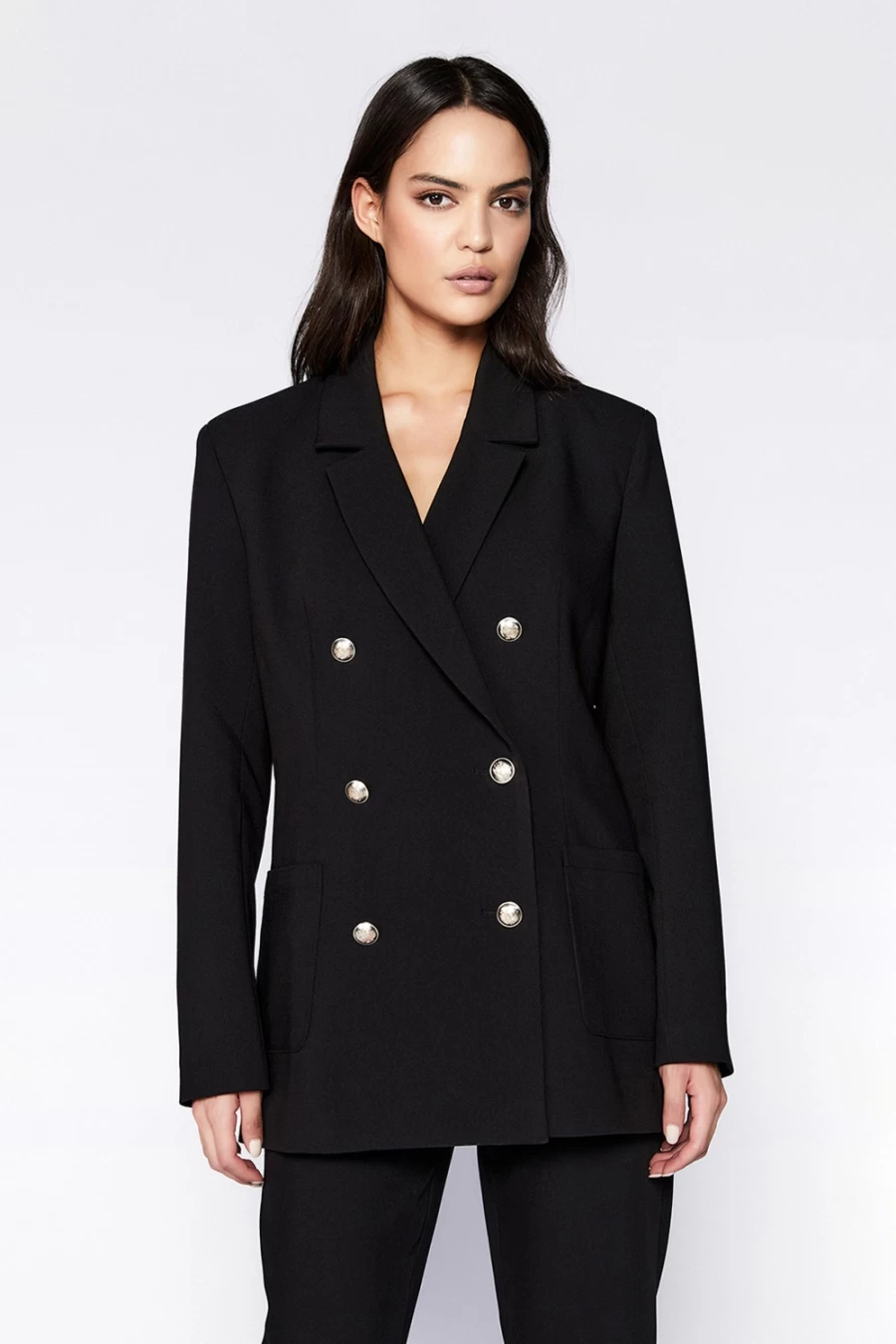 Bardot Women's Black Odyssey Blazer - Classic Tailored Jacket for Stylish Outfits