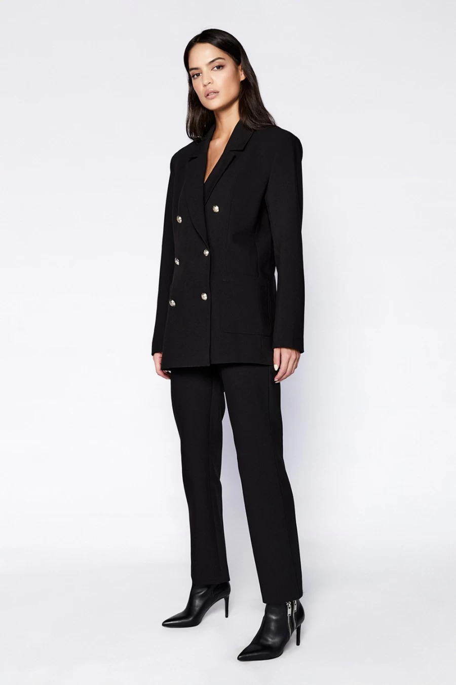 Bardot Women's Black Odyssey Blazer - Classic Tailored Jacket for Stylish Outfits