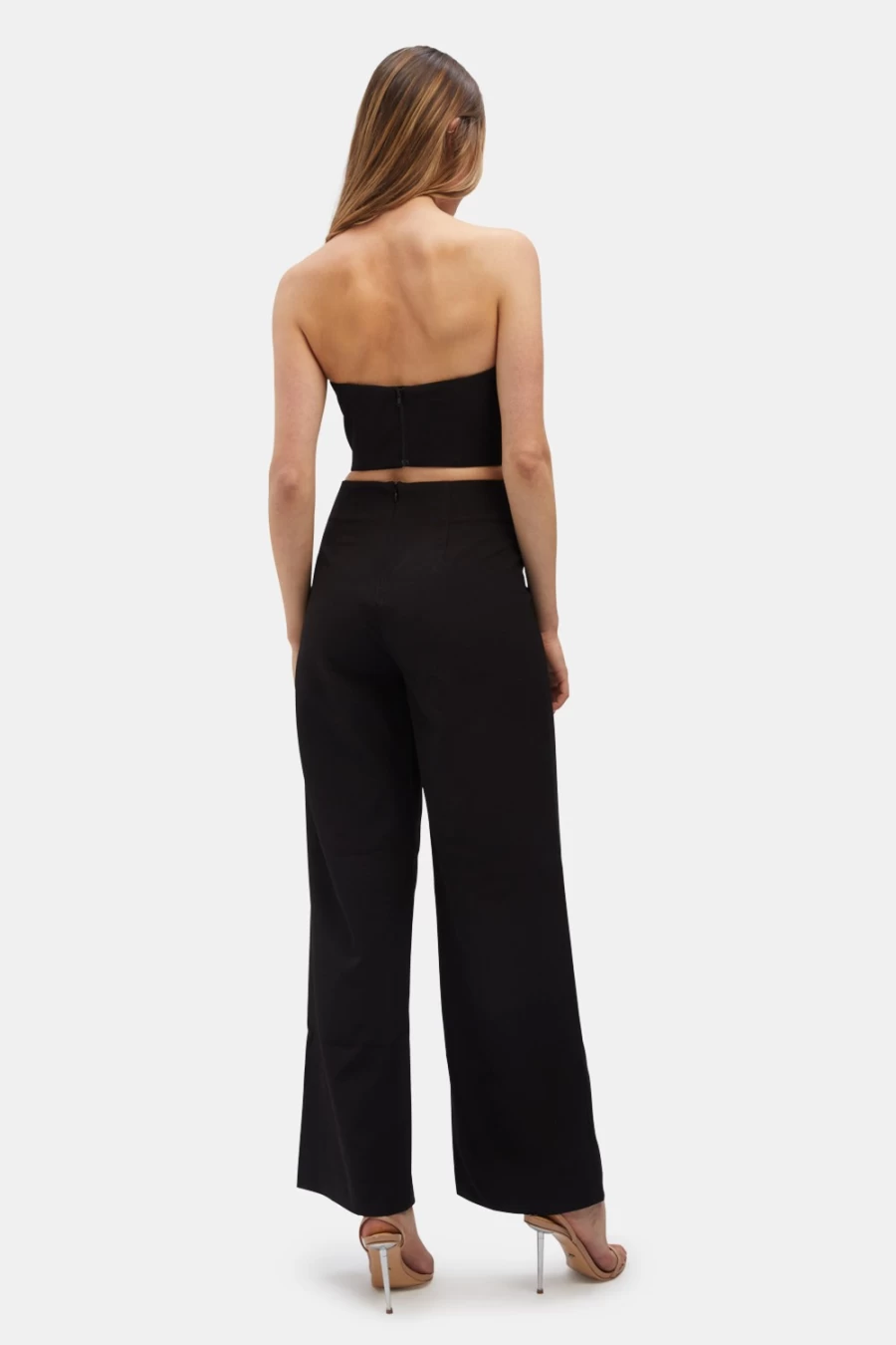Bardot Women's Black Ambiance Jumpsuit - Elegant One-Piece Romper for Evening Wear