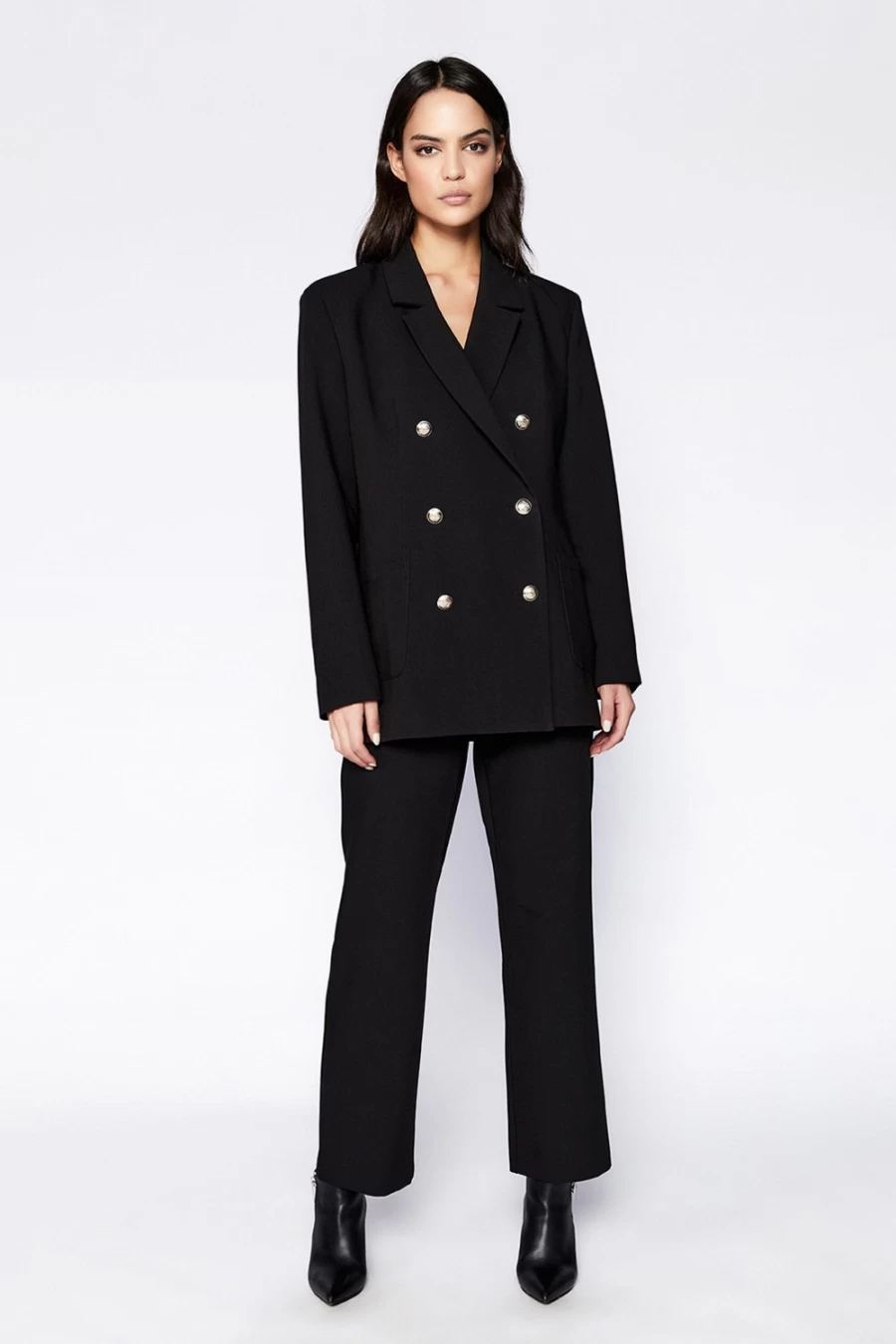 Bardot Women's Black Odyssey Blazer - Classic Tailored Jacket for Women
