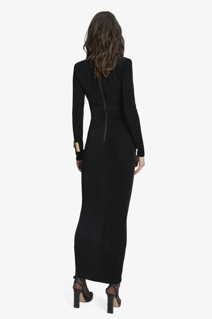 Bardot Women's Black Reno Slinky Knit Dress - Elegant Stretch Fit Party Wear