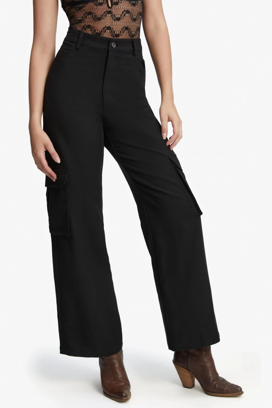 Bardot Women's Hestia Black Cargo Pants