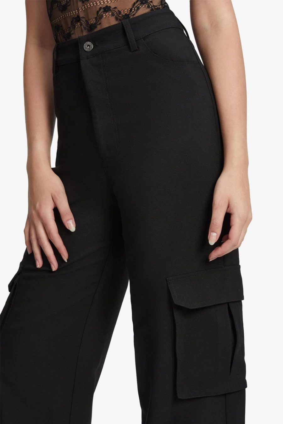 Bardot Women's Hestia Black Cargo Pants