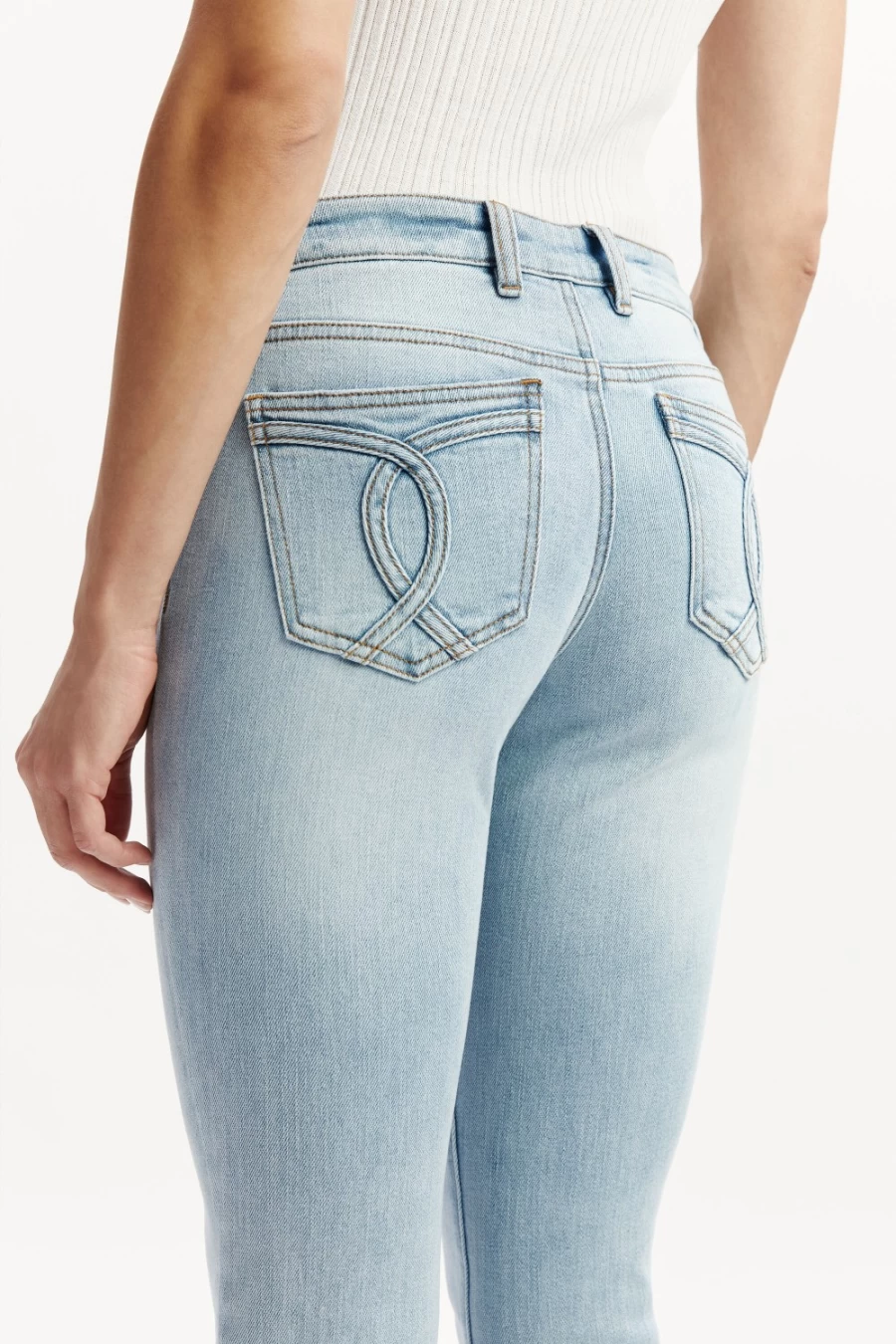 Bardot Women's Mid Blue Kate In Denim Jeans