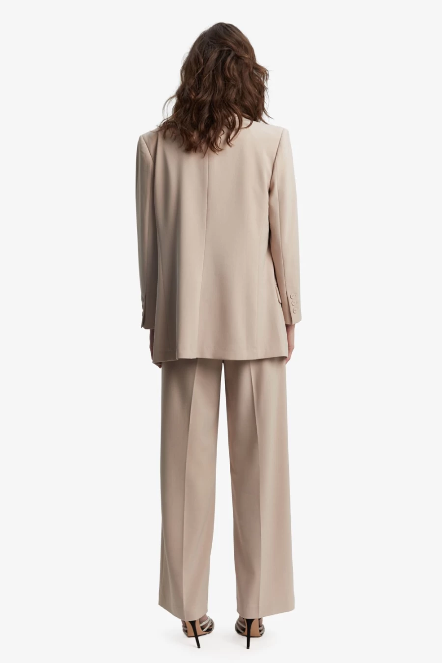 Bardot Women's Sloane Classic Blazer in Sandstone | Timeless Tailored Jacket