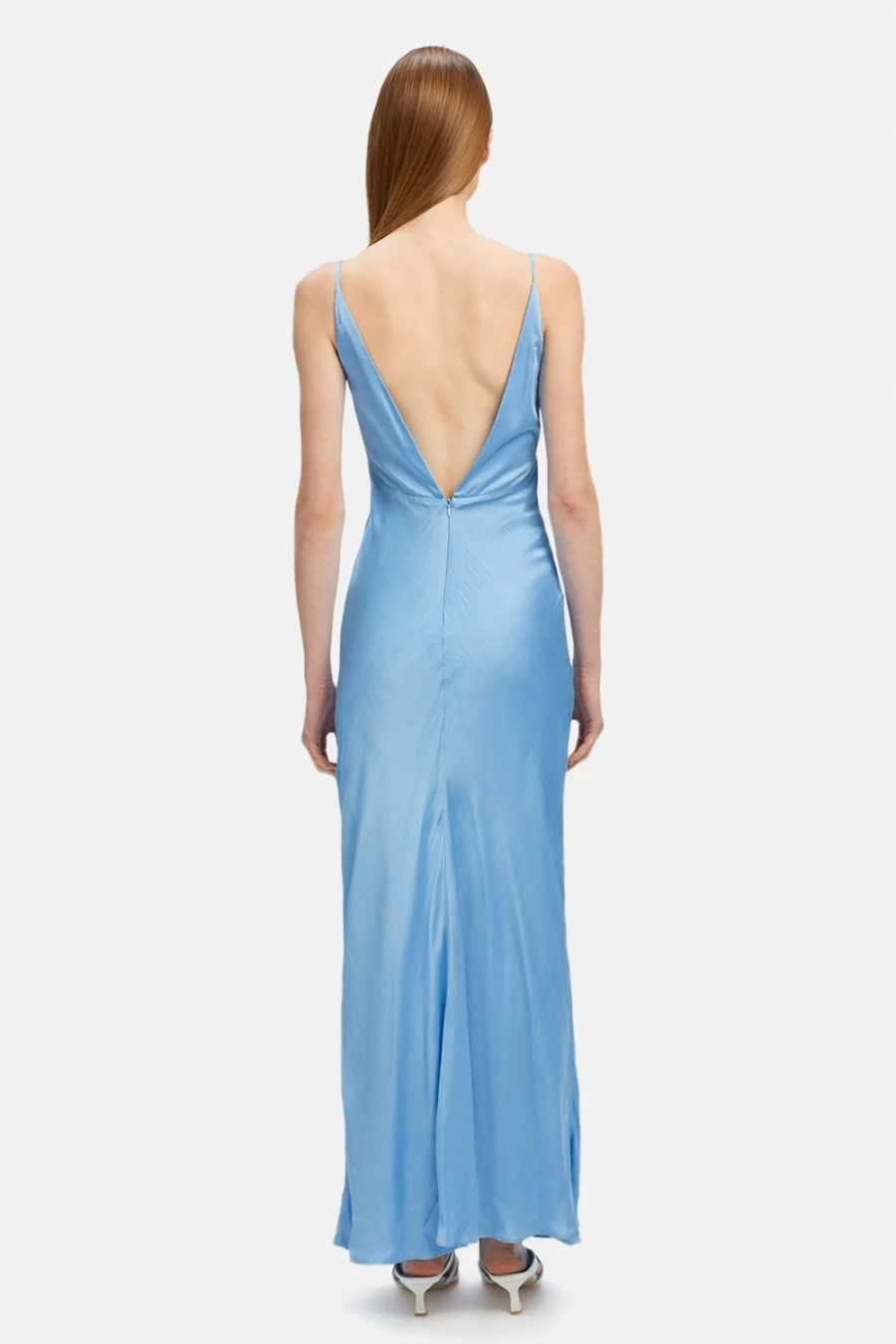 Bardot Women's Blue Bird Midi Slip Dress - Wintour Style Elegant & Comfortable