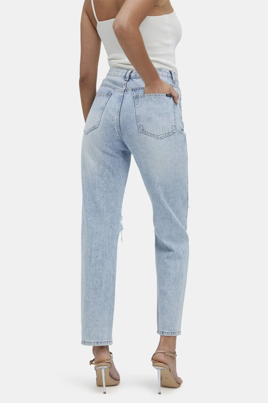Bardot Women's Vintage Eva Straight Leg Jeans