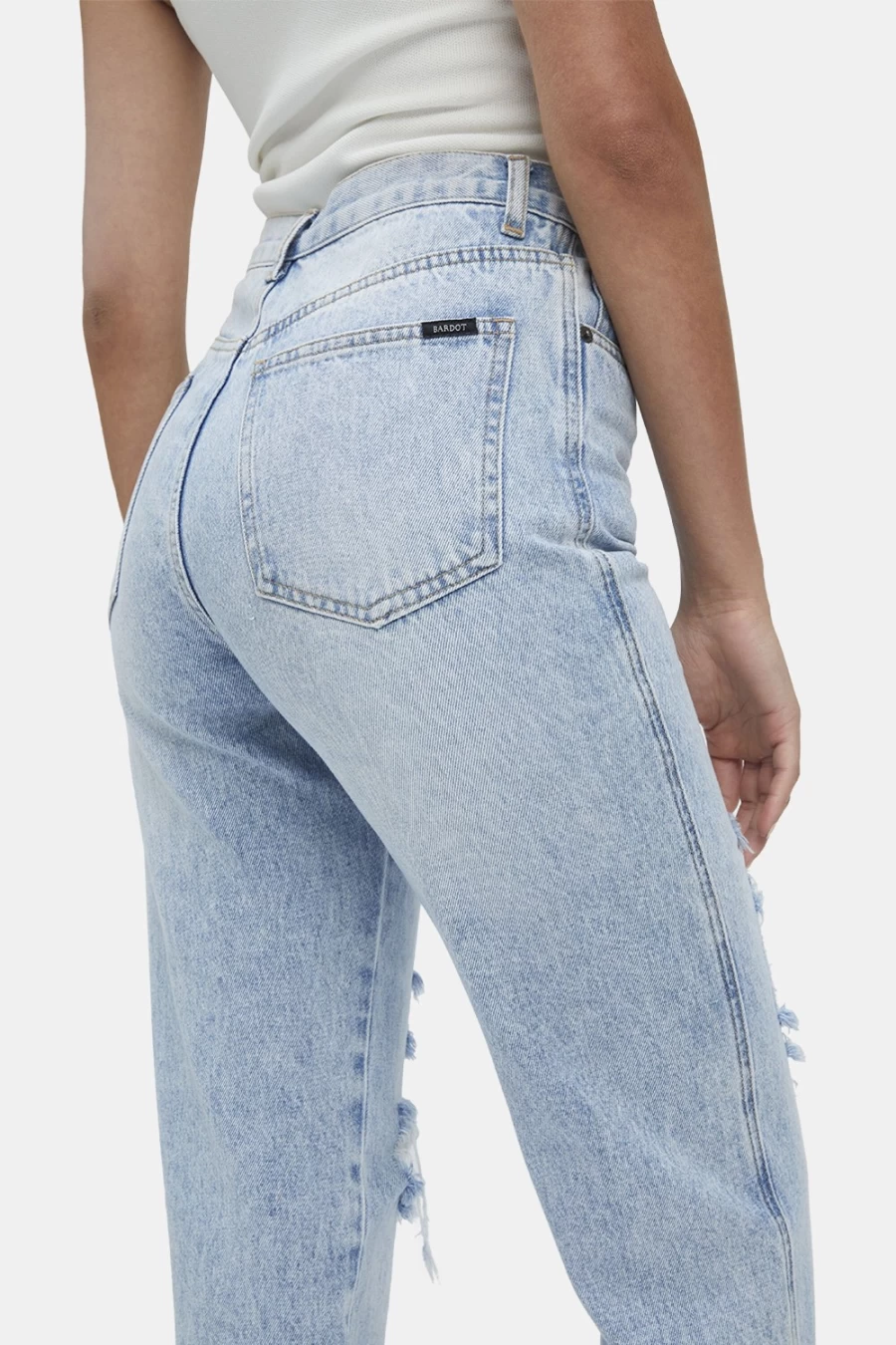 Bardot Women's Vintage Eva Straight Leg Jeans