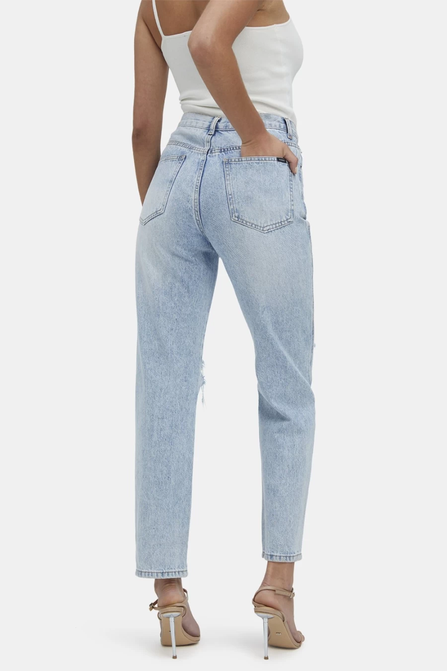 Bardot Women's Vintage Eva Straight Leg Jeans