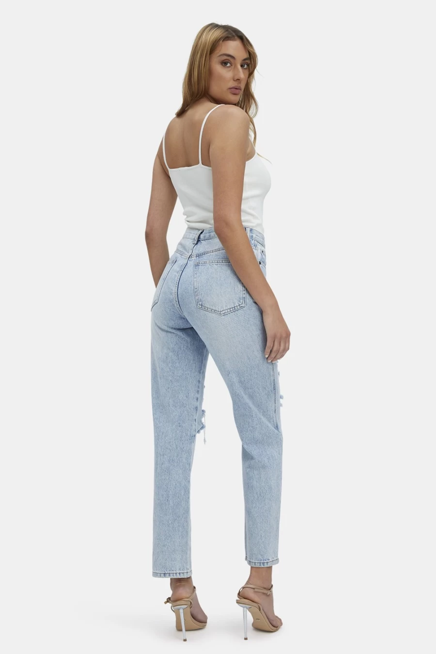 Bardot Women's Vintage Eva Straight Leg Jeans