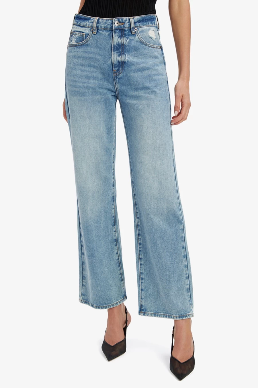 Bardot Women's Vintage Pia Straight Leg Jeans