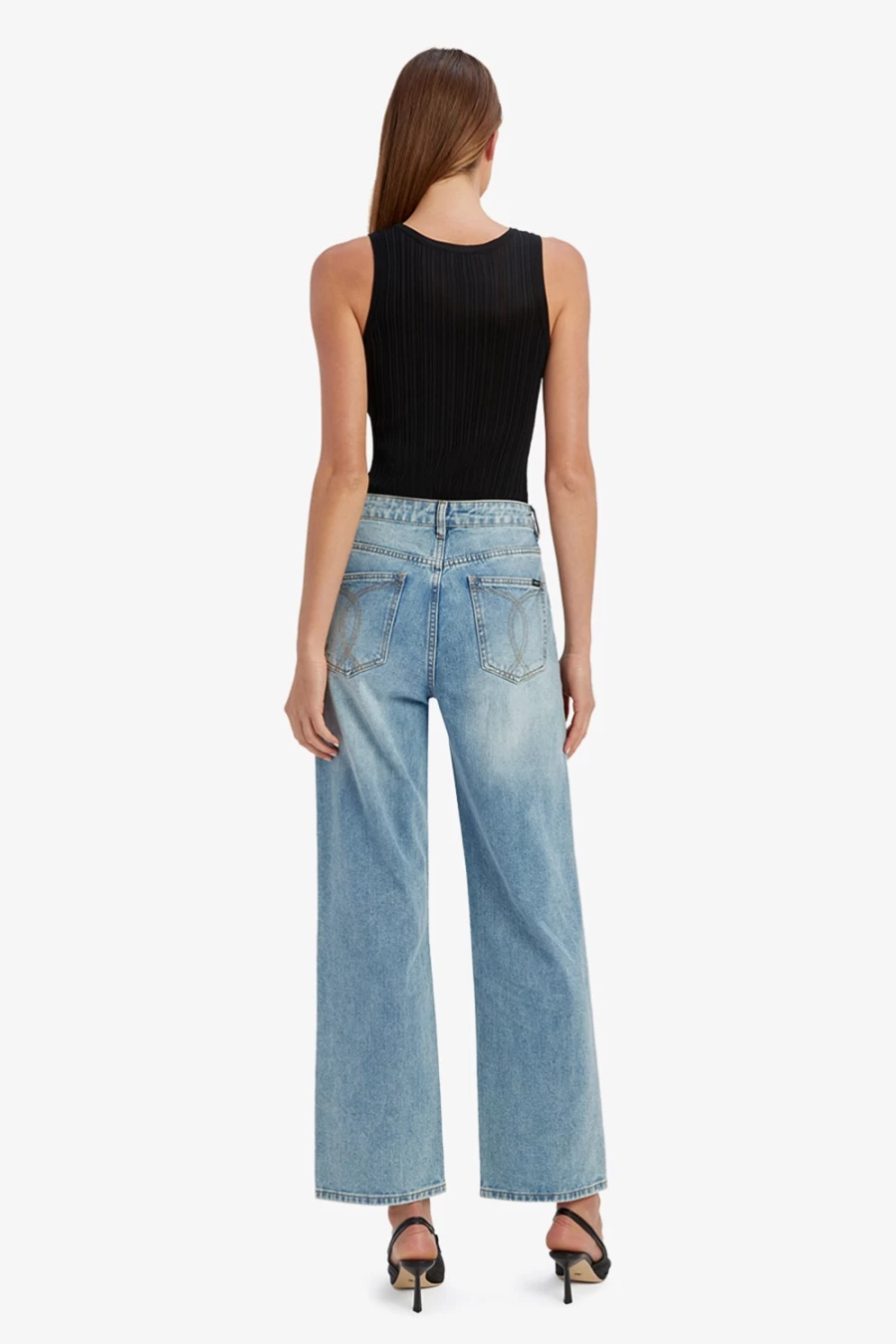 Bardot Women's Vintage Pia Straight Leg Jeans