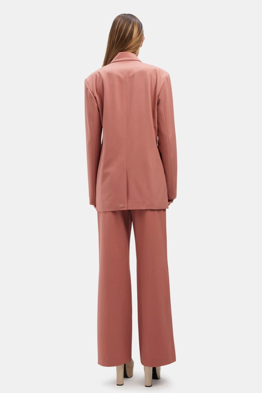 Bardot Women's Dusty Rose Blazer - Devita Stylish Tailored Jacket for Women