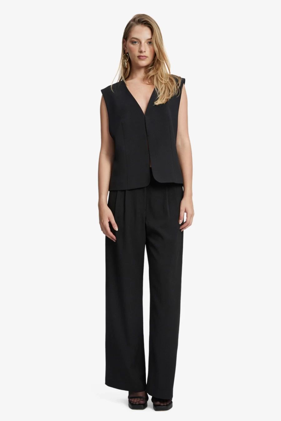 Bardot Women's Sloane Black Straight Leg Pants