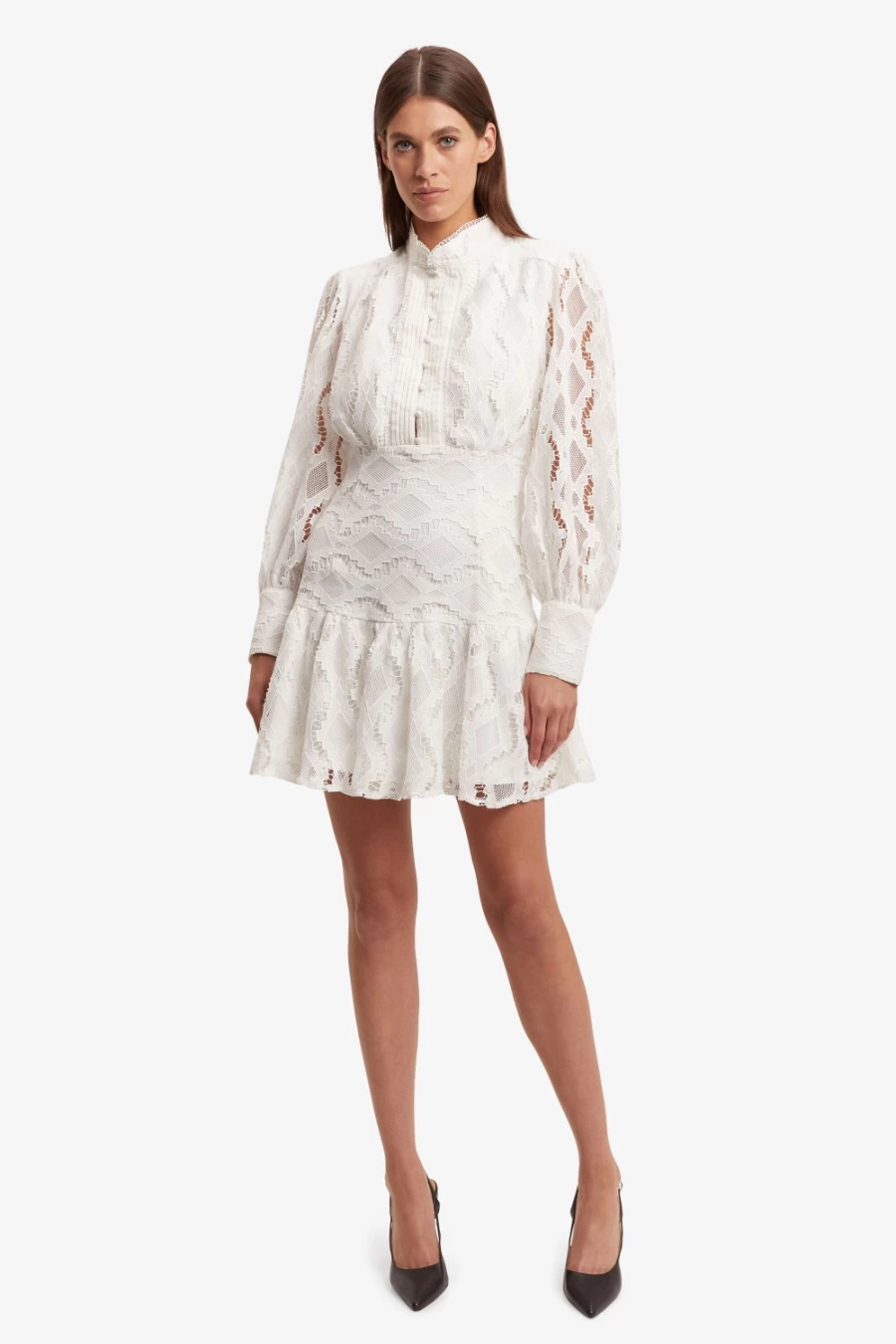 Bardot Women's Ivory Remy Lace Dress - Elegant Feminine Style