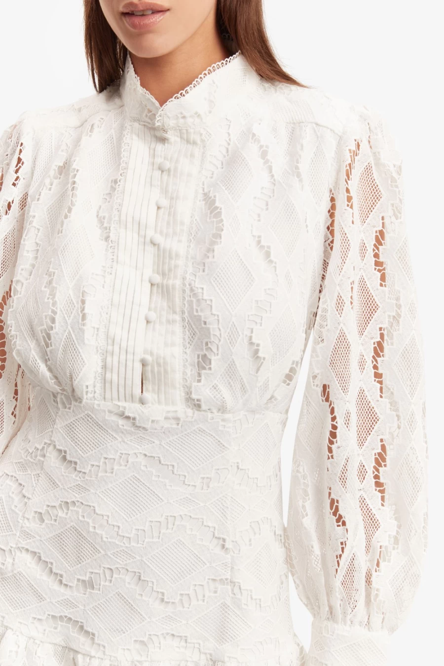Bardot Women's Ivory Remy Lace Dress - Elegant Feminine Style