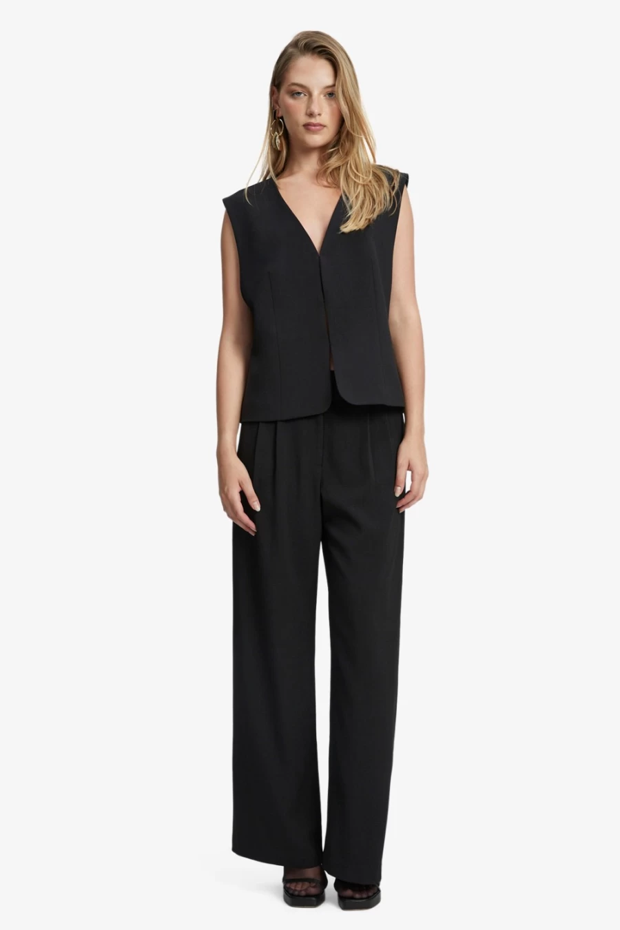 Bardot Women's Black Sloane Straight Leg Pants