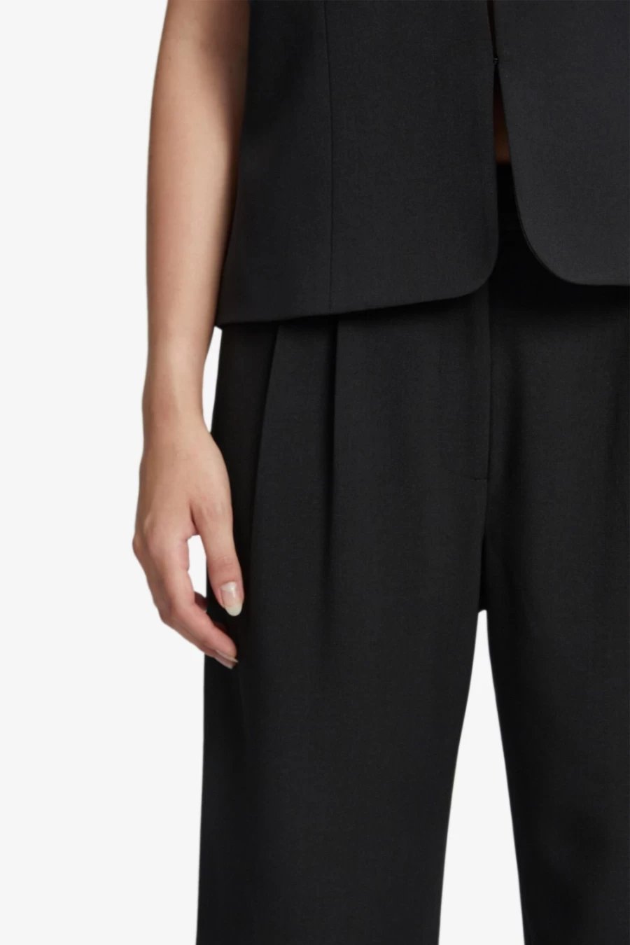 Bardot Women's Black Sloane Straight Leg Pants